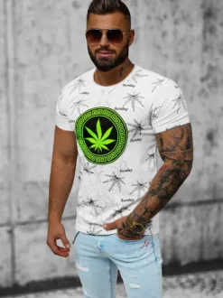 Hot Herren T-shirt O/T139/1 Herren T-shirts Mit Print