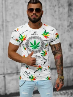 Hot Herren T-shirt O/T131/1 Herren T-shirts Mit Print