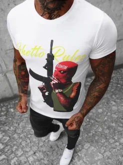 Discount Herren T-shirt O/T129/1 Herren T-shirts Mit Print
