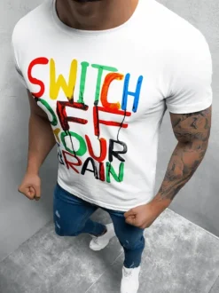 Clearance Herren T-shirt O/1181 Herren T-shirts Mit Print