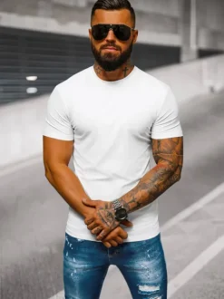 Fashion Herren T-shirt NB/MT3001Z Herren T-shirts Ohne Print