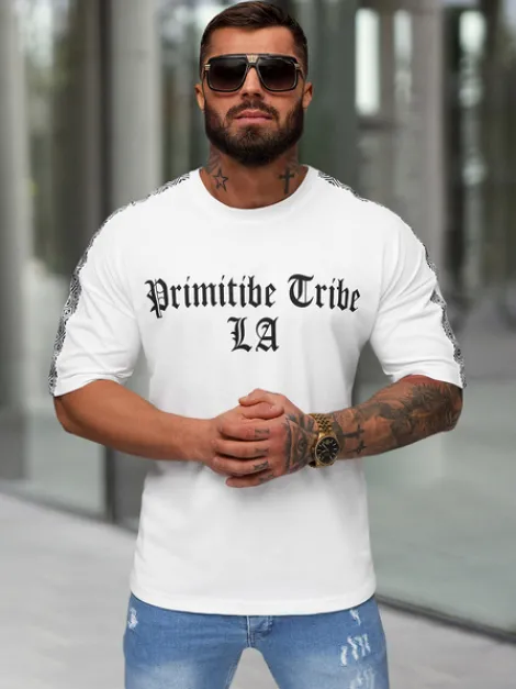 Clearance Herren T-shirt JS/8B1380/1 Herren T-shirts Mit Print