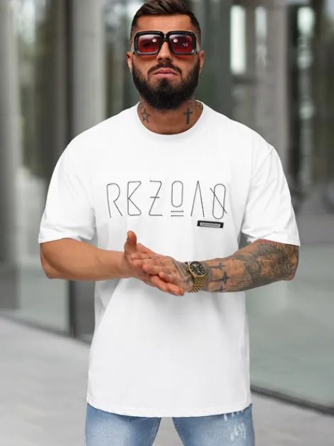 Fashion Herren T-shirt O/QQ1185 Herren T-shirts Mit Print
