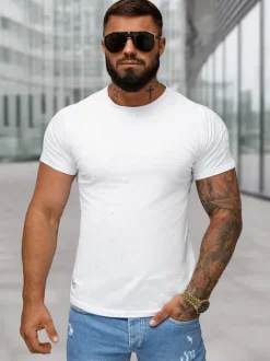 Sale Herren T-shirt O/QQ1388 Herren T-shirts Mit Print