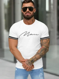 Best Herren T-shirt O/QS11628 Herren T-shirts Mit Print