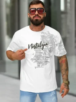 Discount Herren T-shirt O/YN2/631 Herren T-shirts Mit Print