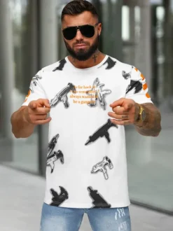Clearance Herren T-shirt O/MPO3471 Herren T-shirts Mit Print