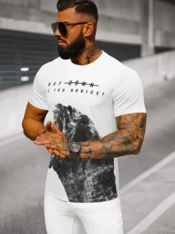 Clearance Herren T-shirt O/T127/1Z Herren T-shirts Mit Print