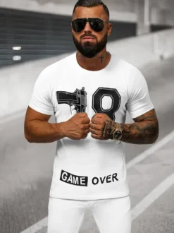Online Herren T-shirt O/T123/1Z Herren T-shirts Mit Print