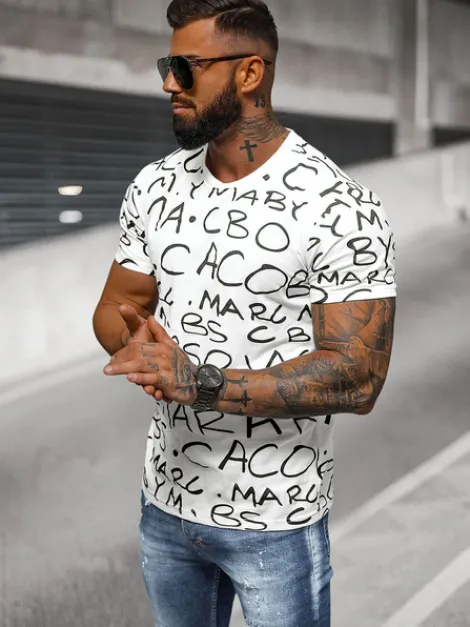Sale Herren T-shirt JS/8T1213/1 Herren T-shirts Mit Print
