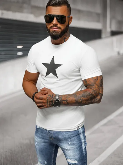 Best Herren T-shirt NB/MT3067 Herren T-shirts Mit Print