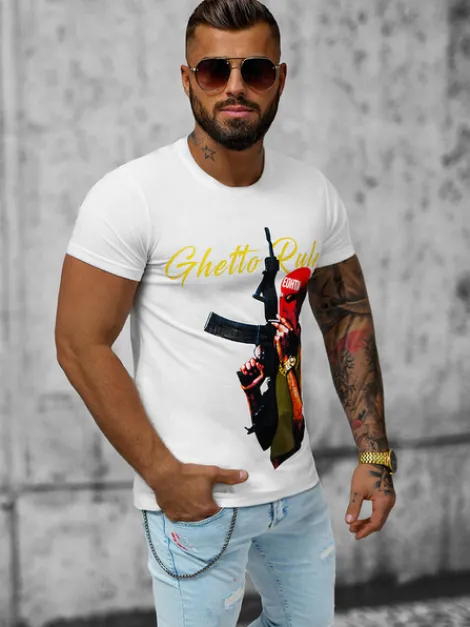 Outlet Herren T-shirt O/T129/1Z Herren T-shirts Mit Print