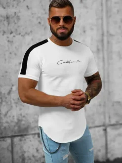 Outlet Herren T-shirt O/P1267 Herren T-shirts Mit Print