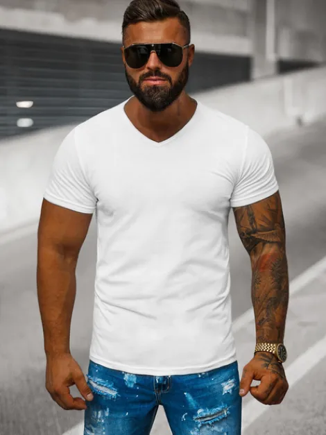 New Herren T-shirt JS/712007Z Herren T-shirts Ohne Print