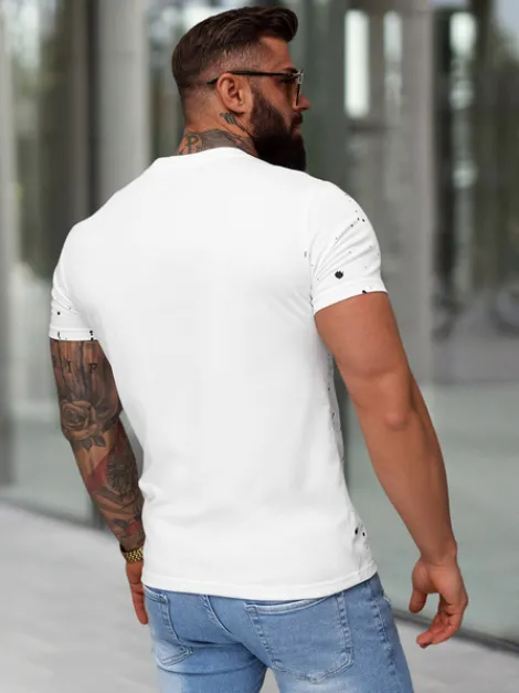 Discount Herren T-shirt JS/8B1388/1 Herren T-shirts Mit Print