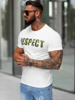 Hot Herren T-shirt JS/8B1393/1 Herren T-shirts Mit Print
