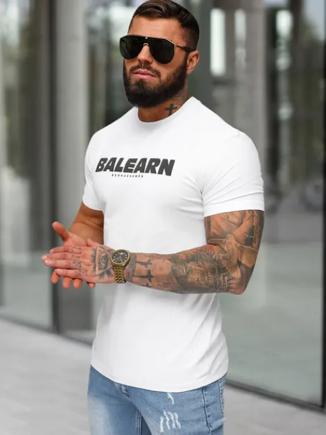 Best Herren T-shirt NB/MT3135 Herren T-shirts Mit Print