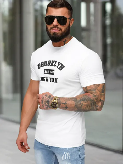 New Herren T-shirt NB/MT3134 Herren T-shirts Mit Print