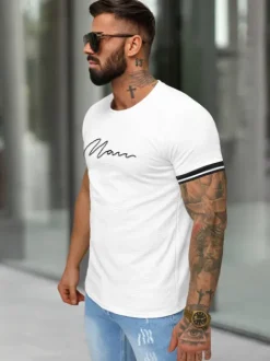 Best Herren T-shirt O/QS11628 Herren T-shirts Mit Print