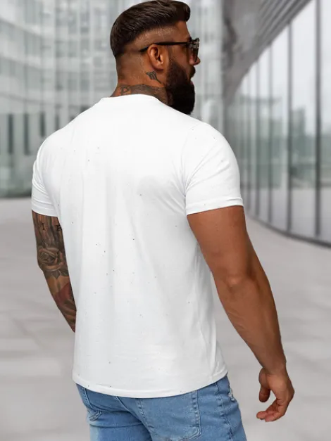 Fashion Herren T-shirt O/QQ1389 Herren T-shirts Mit Print