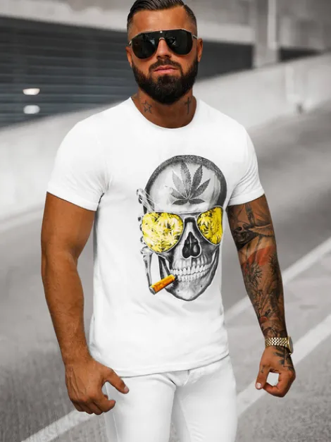 Online Herren T-shirt JS/Y70019 Herren T-shirts Mit Print