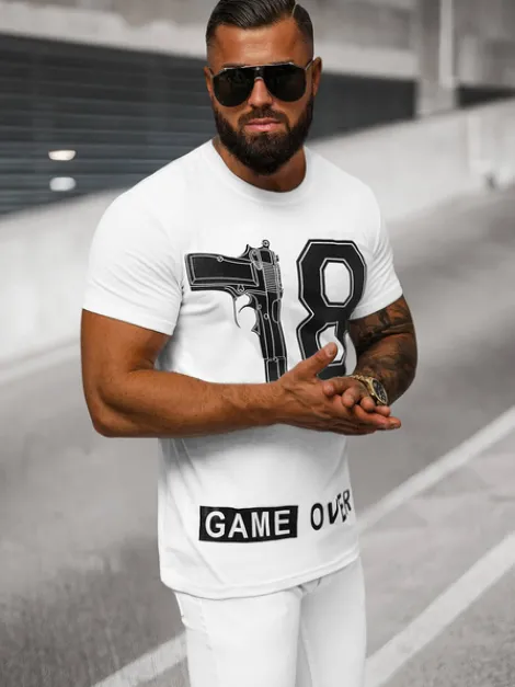 Online Herren T-shirt O/T123/1Z Herren T-shirts Mit Print