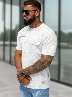 Discount Herren T-shirt O/QQ1530 Herren T-shirts Mit Print