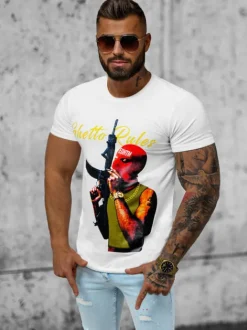 Outlet Herren T-shirt O/T129/1Z Herren T-shirts Mit Print