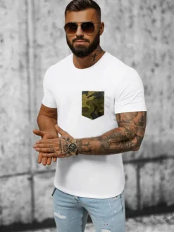 Fashion Herren T-shirt JS/8T85/2Z Herren T-shirts Mit Print