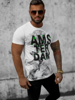Clearance Herren T-shirt O/T128/1Z Herren T-shirts Mit Print