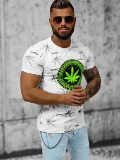 Hot Herren T-shirt O/T139/1 Herren T-shirts Mit Print