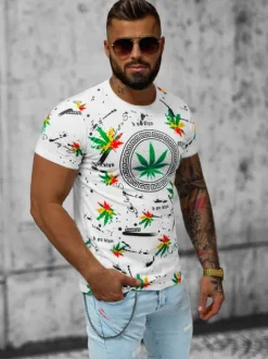 Hot Herren T-shirt O/T131/1 Herren T-shirts Mit Print