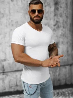 Outlet Herren T-shirt JS/712007Z Herren T-shirts Ohne Print