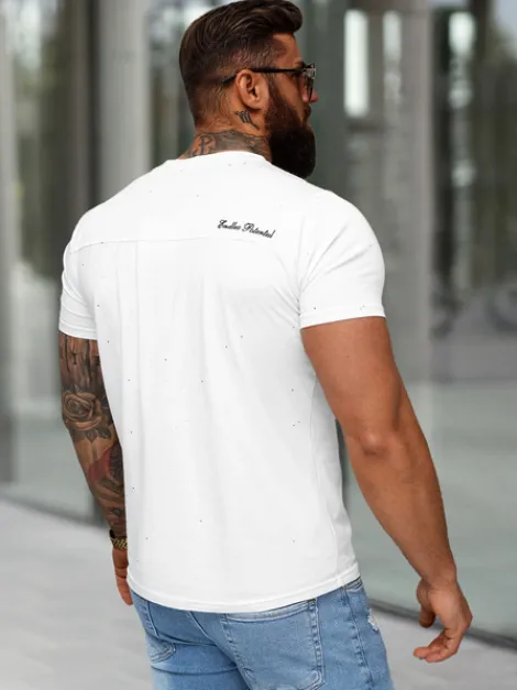Clearance Herren T-shirt O/QQ1387 Herren T-shirts Mit Print