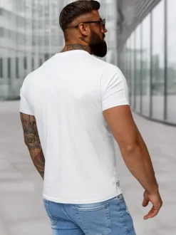 Sale Herren T-shirt O/QQ1388 Herren T-shirts Mit Print