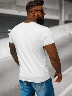 New Herren T-shirt JS/712007Z Herren T-shirts Ohne Print