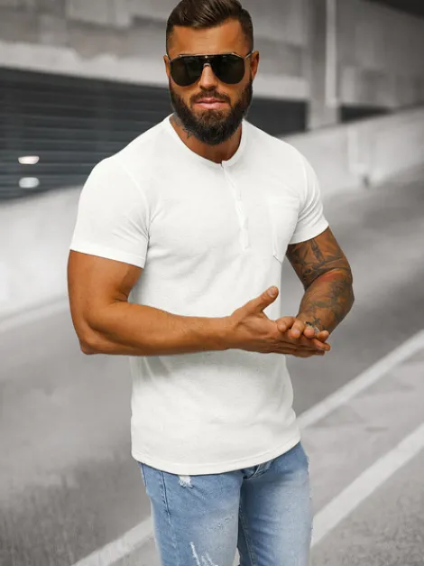 Outlet Herren T-shirt O/L1453 Herren T-shirts Ohne Print