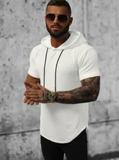 New Herren T-shirt O/P1150 Herren T-shirts Mit Kapuze | T-shirts Ohne Print