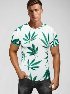 Clearance Herren T-shirt O/BL54Z Herren T-shirts Mit Print
