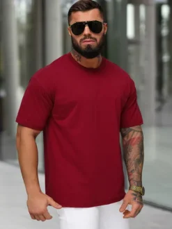 Outlet Herren T-shirt JS/67T1298/21 Herren T-shirts Ohne Print