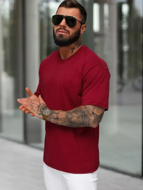 Outlet Herren T-shirt JS/67T1298/21 Herren T-shirts Ohne Print