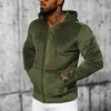 Fashion Herren Velours Kapuzenpullover JS/8B1168/29 Herren Kapuzenpullover | Sweatjacken