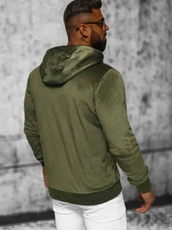 Sale Herren Velours Kapuzenpullover JS/8B1170/29 Herren Sweatshirts Ohne Print | Kapuzenpullover