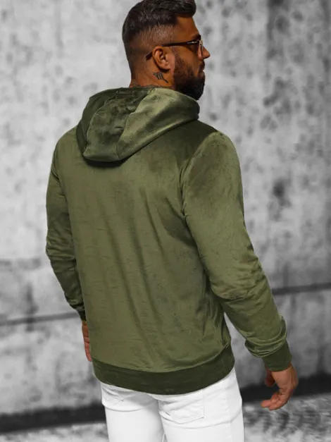 Sale Herren Velours Kapuzenpullover JS/8B1170/29 Herren Sweatshirts Ohne Print | Kapuzenpullover
