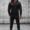 New Herren Velours Sportanzug JS/8C1169/3 Herren Velours Trainingsanzüge