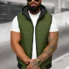 Hot Herren Weste JS/MY88Z Herren Kapuzenwesten | Steppwesten