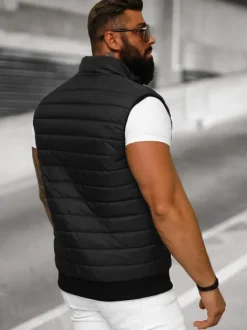 New Herren Weste JS/MY77Z Herren Steppwesten