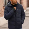 Clearance Herren Winterjacke Dunkelblau JS/5M756/215Z Herren Steppjacken | Winterjacken