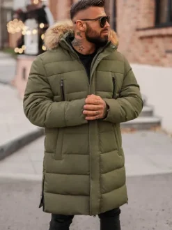 Clearance Herren Winterjacke JS/25M9803/136 Herren Steppjacken | Winterjacken