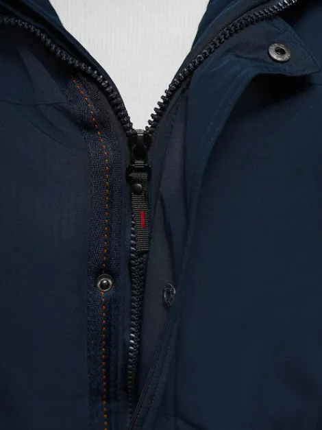 Online Herren Winterjacke Dunkelblau JS/5M718/215 Herren Winterjacken | Jacken